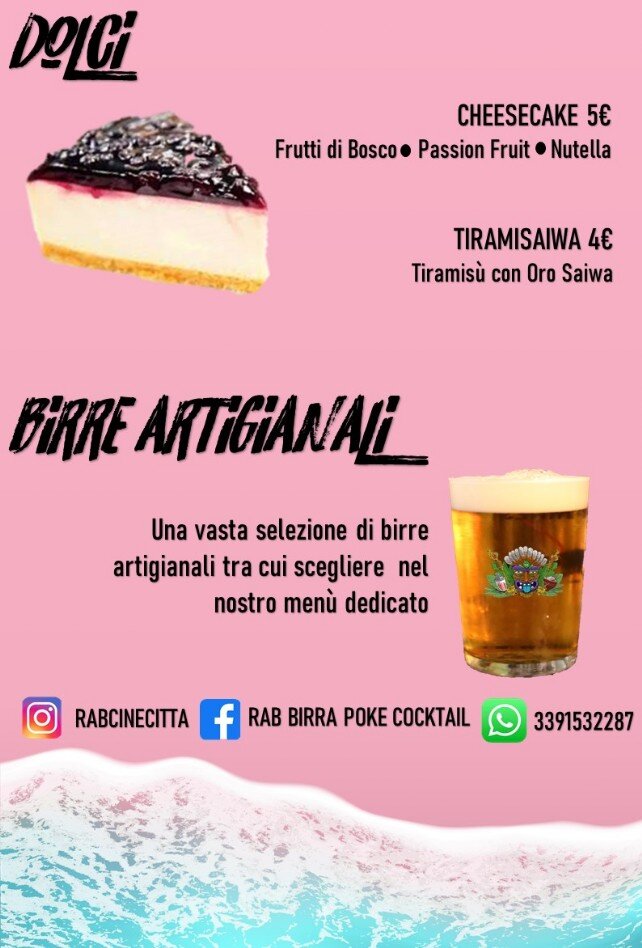 Dolci e  Birre artigianali